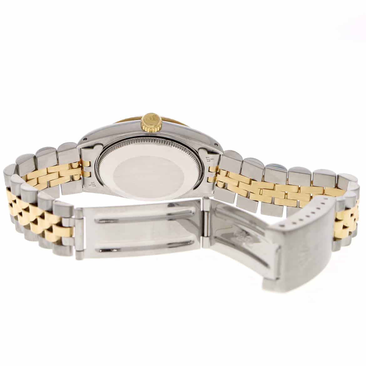 Rolex Datejust 2-Tone Gold/Steel Factory Jubilee Arabic Dial 31mm Midsize Watch 68273 - Image 8