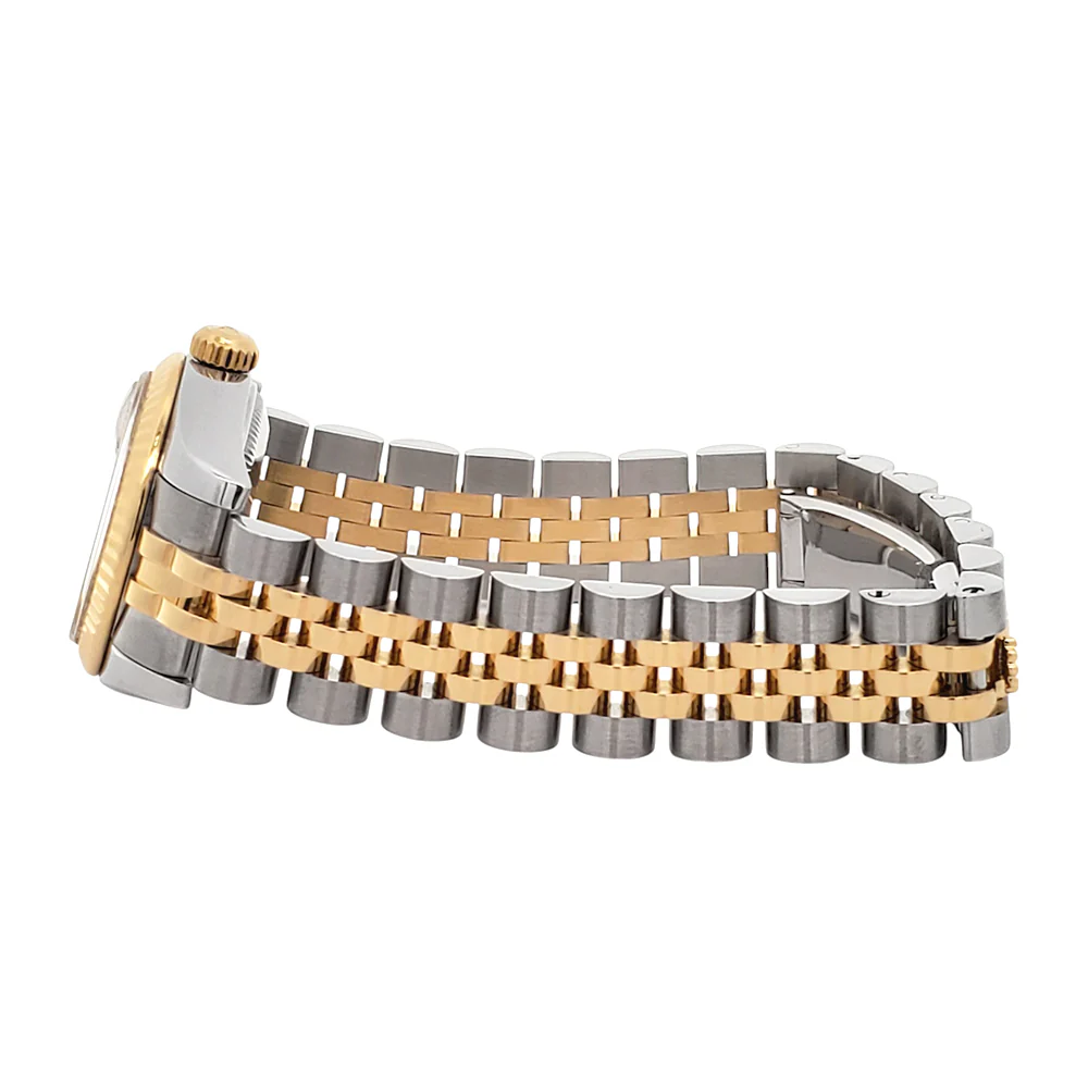 Rolex Datejust 26mm 179173 Champagne Index Dial Yellow Gold/Silver Watch Box/Apr - Image 5
