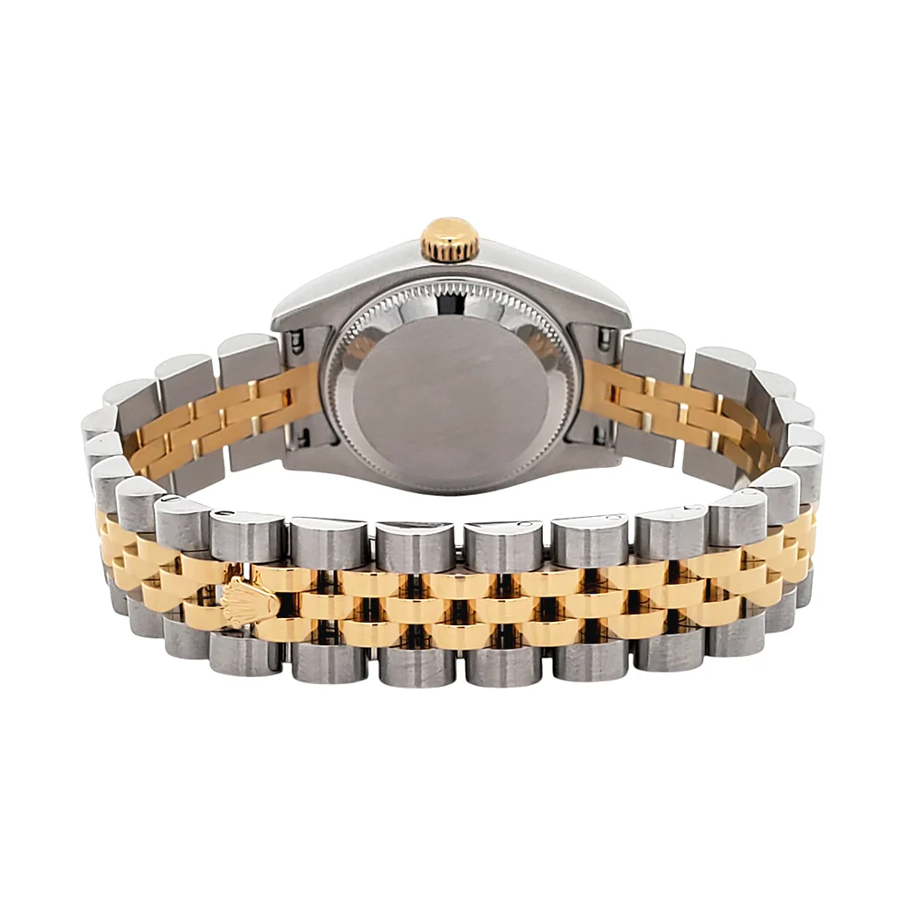 Rolex Datejust 26mm 179173 Champagne Index Dial Yellow Gold/Silver Watch Box/Apr - Image 6