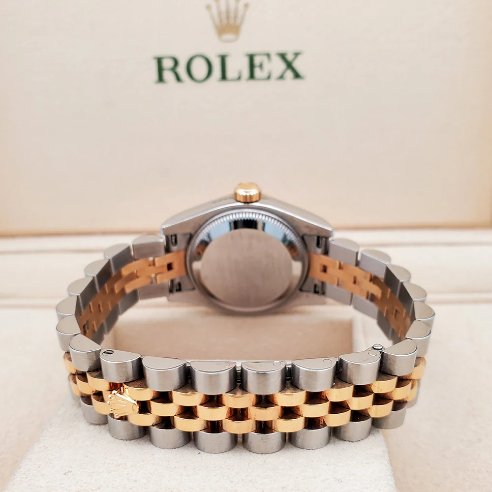 Rolex Datejust 26mm 179173 Silver Index Dial Yellow Gold Fluted Bezel Watch Box Papers - Image 5