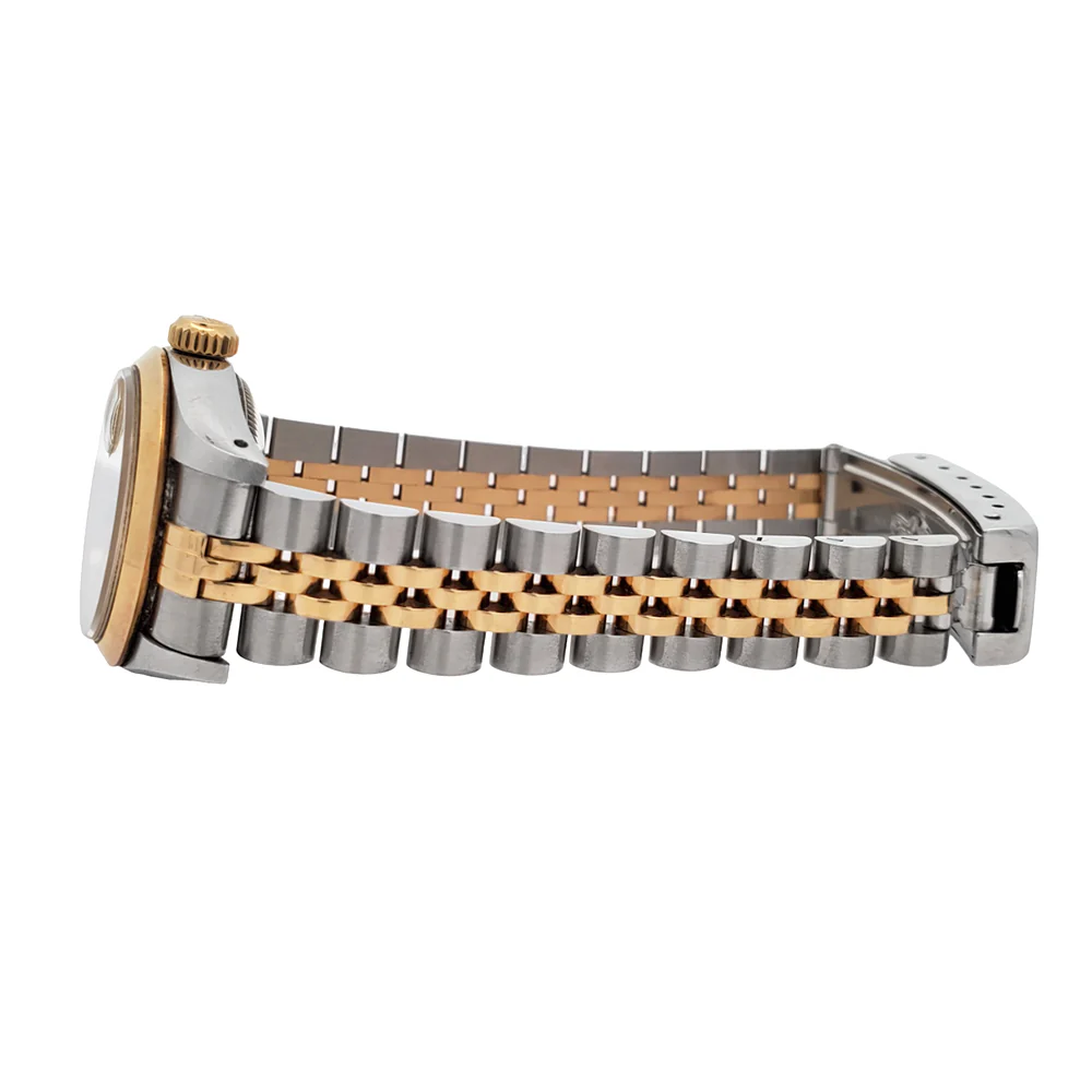 Rolex Datejust 26mm 2-Tone 69163 Champagne Index Dial Jubilee Watch Box Papers - Image 4