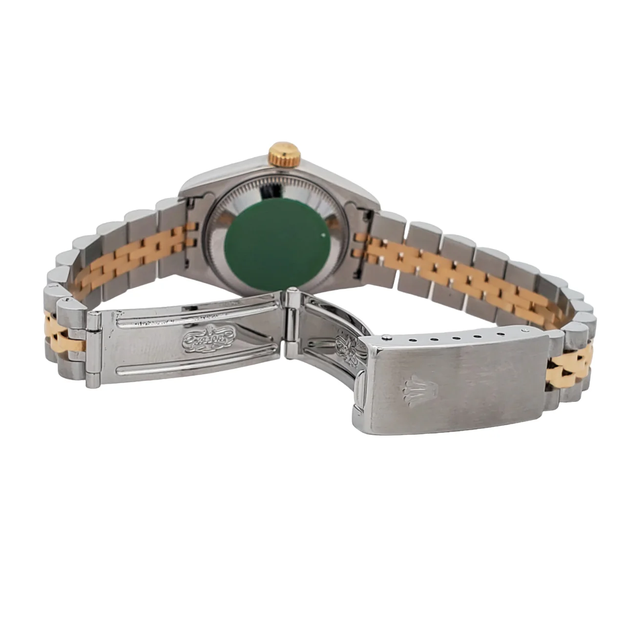 Rolex Datejust 26mm 2-Tone Champagne Dial Yellow Gold/Steel Jubilee Watch 69173 Box Papers - Image 6