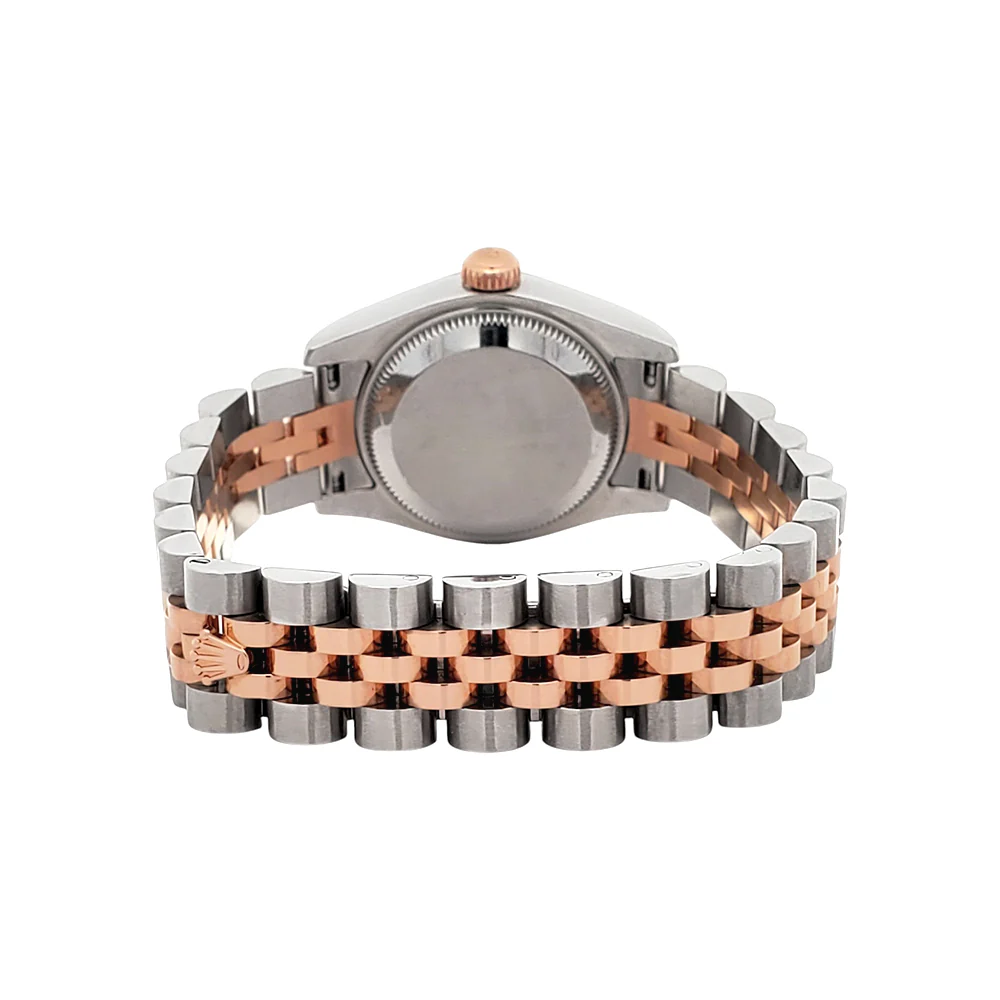 Rolex Datejust 26mm 2-Tone Rose Gold/Steel White Roman Dial 179171 Ladies Watch Box/Apr - Image 7