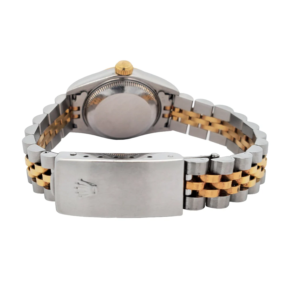 Rolex Datejust 26mm 79173 White Index Dial 2-Tone Yellow Gold Fluted Jubilee Watch Papers - Image 5