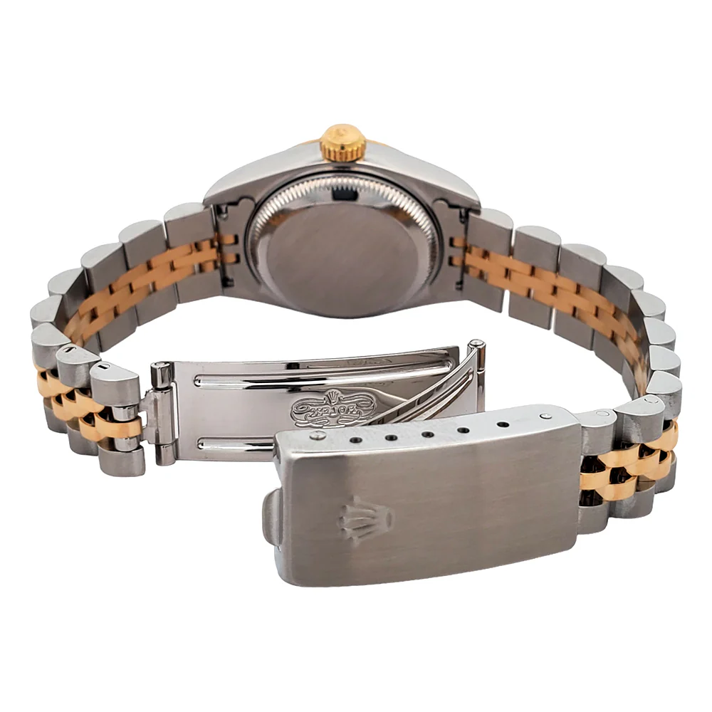 Rolex Datejust 26mm Champagne Dial 2-Tone Yellow Gold/Steel Jubilee Watch 69173 Papers - Image 6