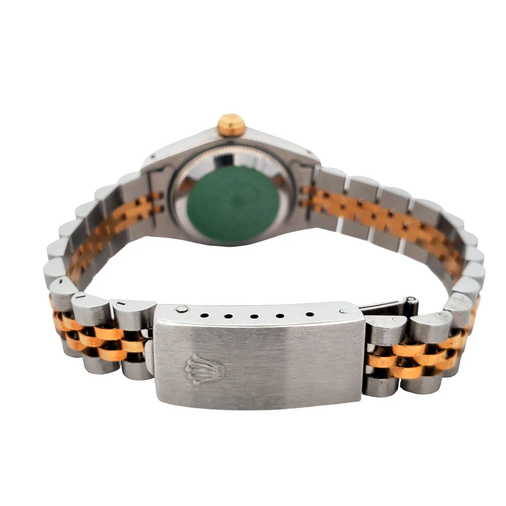 Rolex Datejust 26mm Champagne Dial 2-Tone Yellow Gold/Steel Jubilee Watch 69173 Papers - Image 5