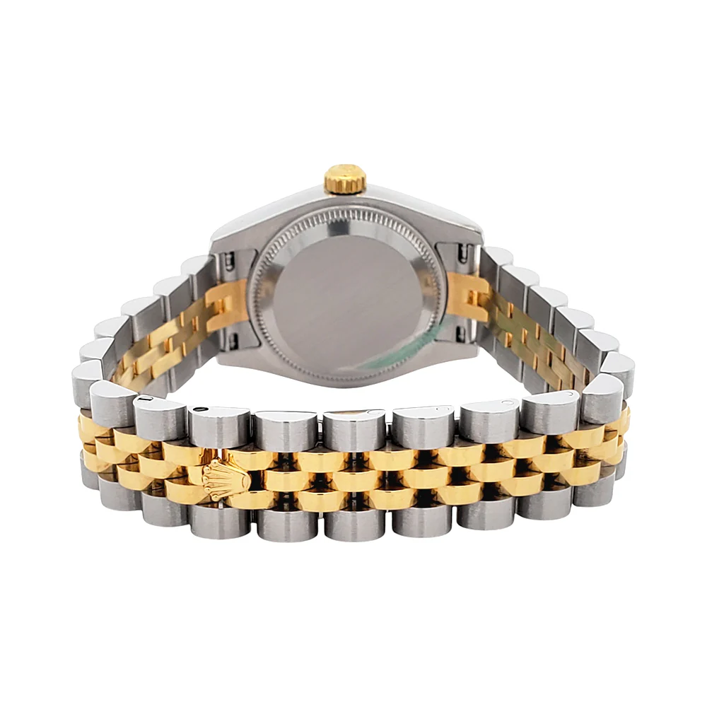 Rolex Datejust 26mm Factory Champagne Diamond Dial 2-tone Yellow/Gold Jubilee Watch 179173 Papers - Image 6