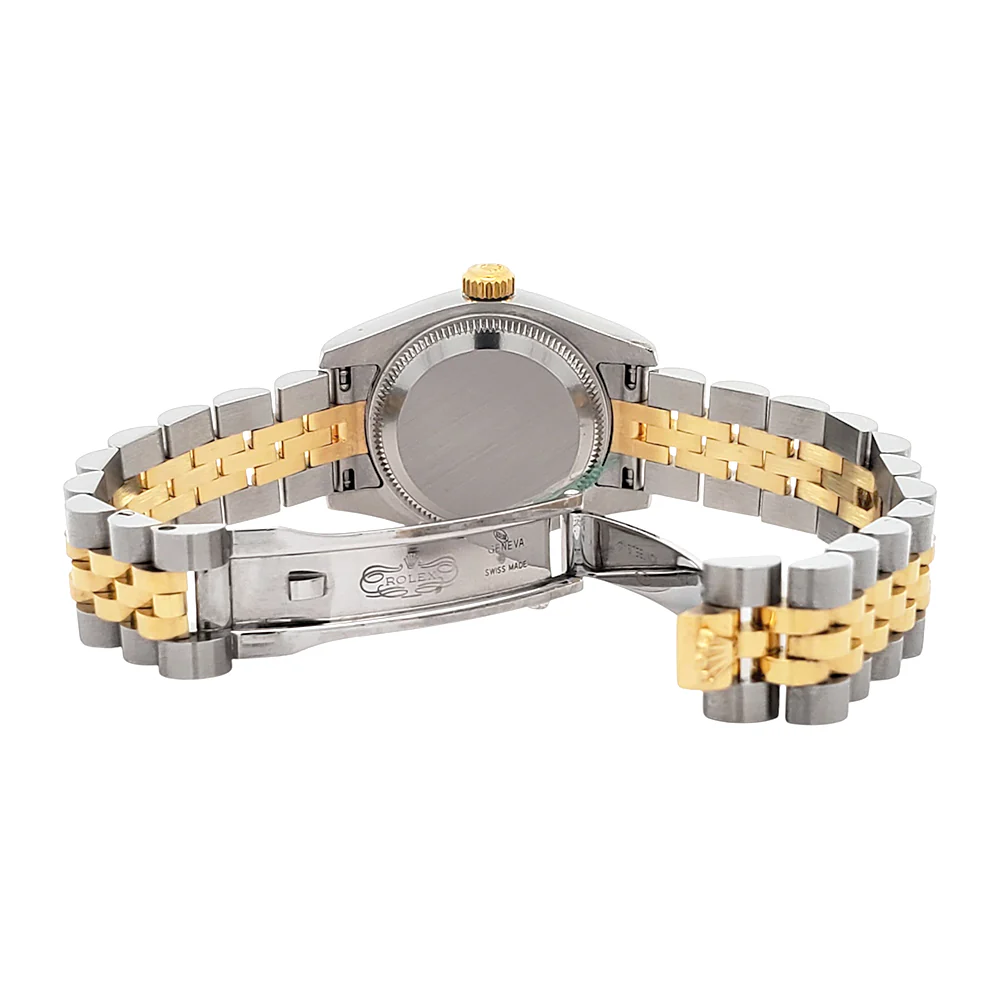 Rolex Datejust 26mm Factory Champagne Diamond Dial 2-tone Yellow/Gold Jubilee Watch 179173 Papers - Image 7