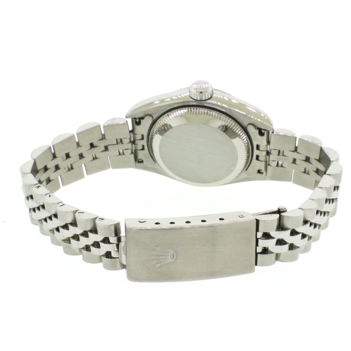 Rolex Datejust 26mm White Gold/Steel Diamond Jubilee Silver Dial 79174 Box Papers - Image 6