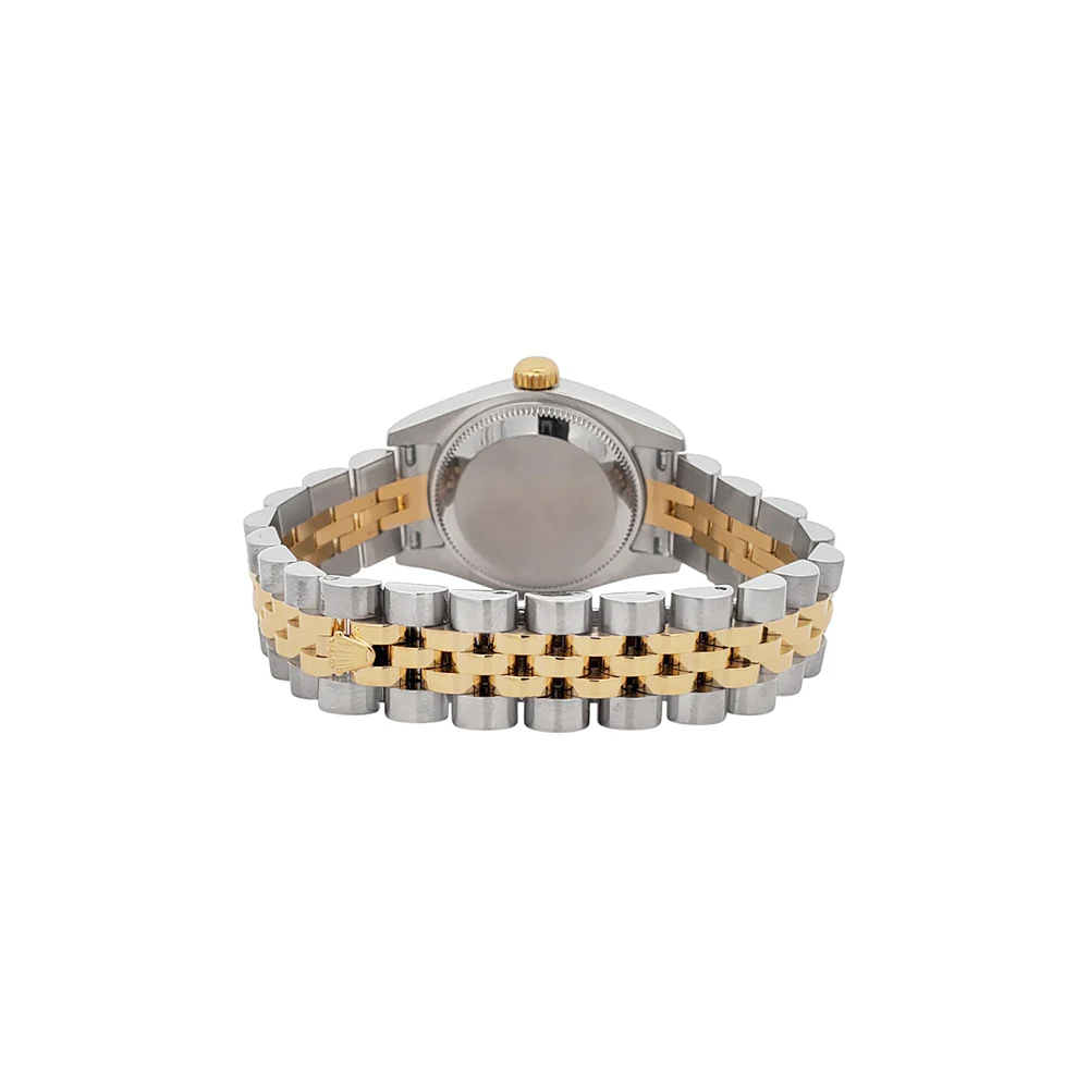 Rolex Datejust 26mm White Roman 2-tone Yellow Gold/Steel Jubilee Watch 179173 - Image 5