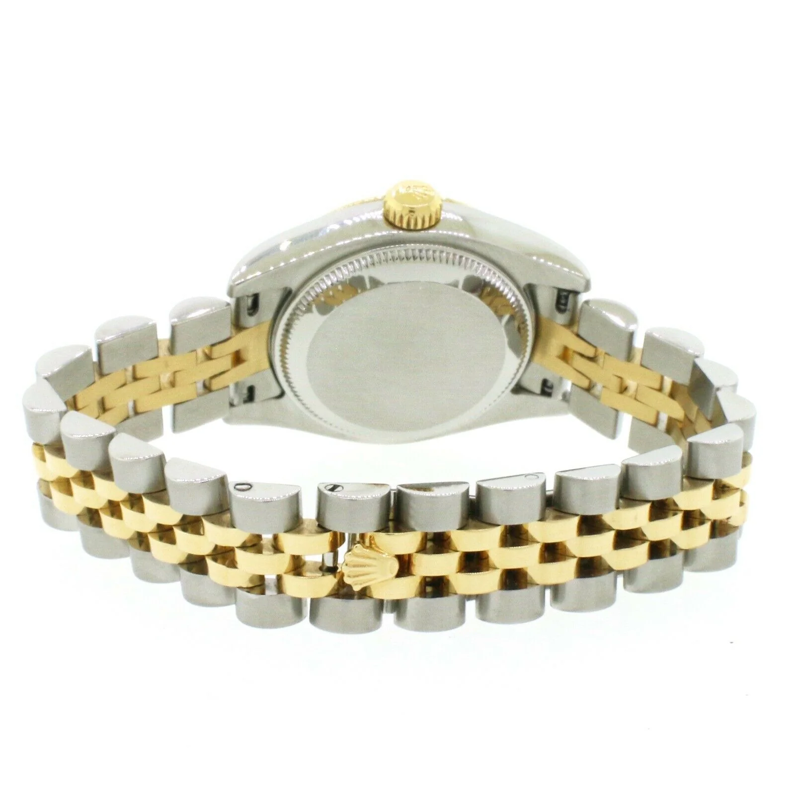 Rolex Datejust 26mm Yellow Gold/Steel Factory Meteorite Diamond Dial Jubilee Watch 179173 - Image 6