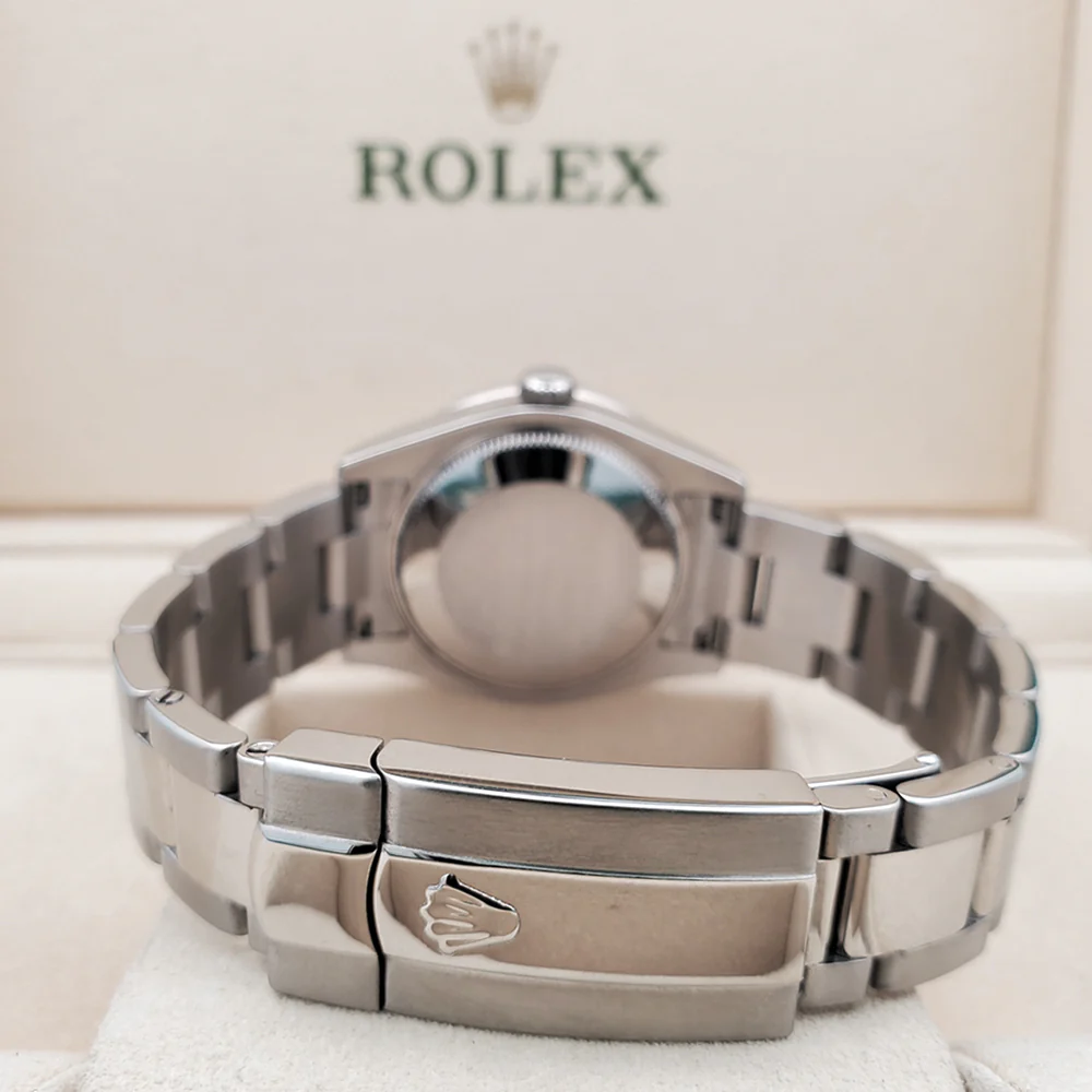 Rolex Datejust 31mm 1.62ct Diamond Bezel/Black Roman Dial 178240 Watch Box Papers - Image 5