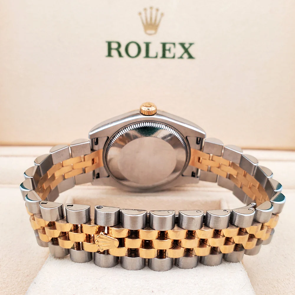 Rolex Datejust 31mm 178273 2-tone Factory Champagne MOP Diamond Dial Jubilee Watch - Image 5