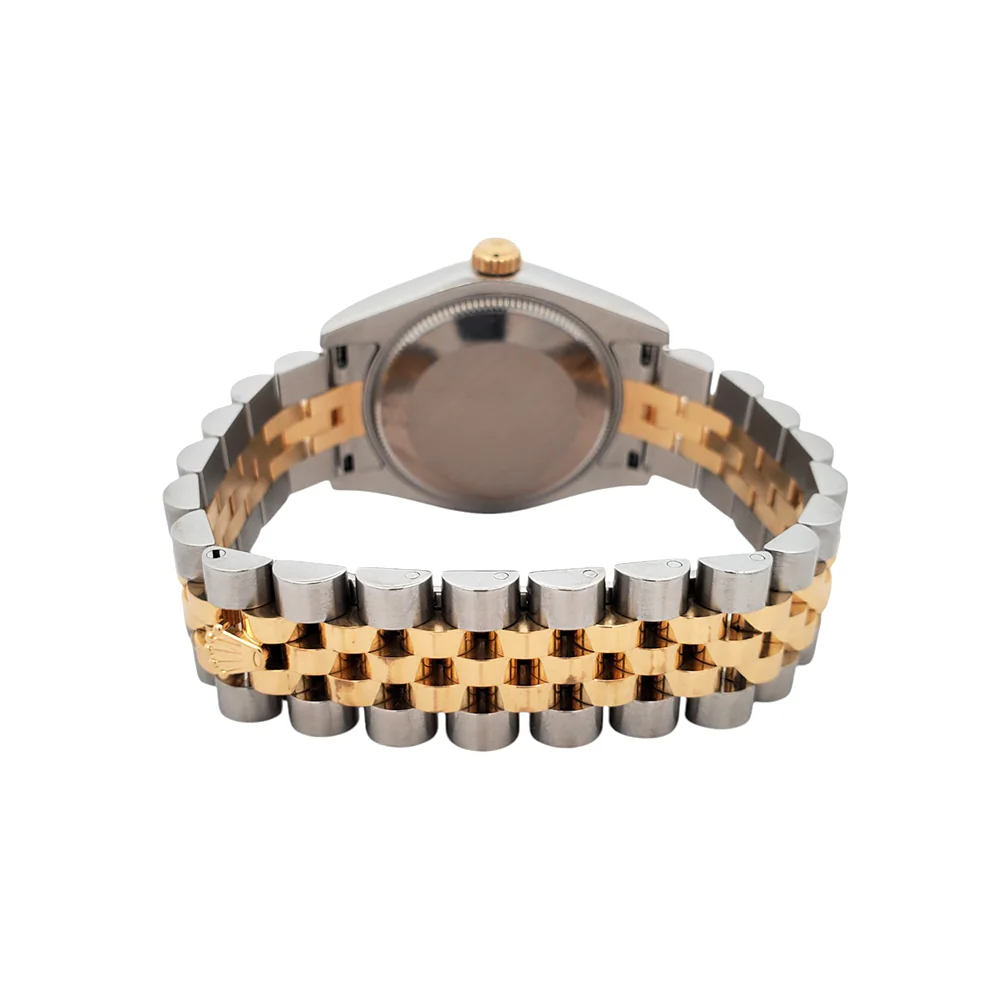 Rolex Datejust 31mm 178273 Factory Diamond Mother of Pearl Dial 2-tone Yellow Gold/Steel Jubilee Watch - Image 5
