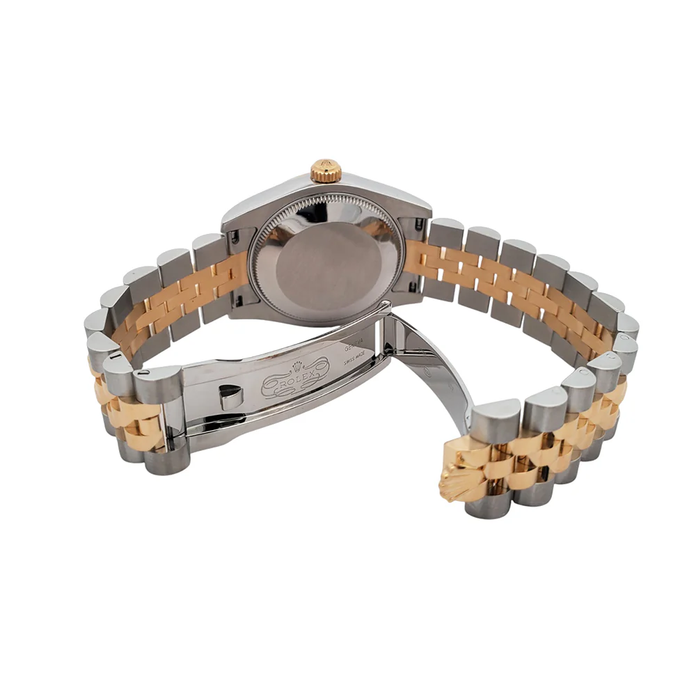Rolex Datejust 31mm 178273 Factory Diamond Silver 2-tone Yellow Gold/Steel Jubilee Watch Box Papers - Image 6