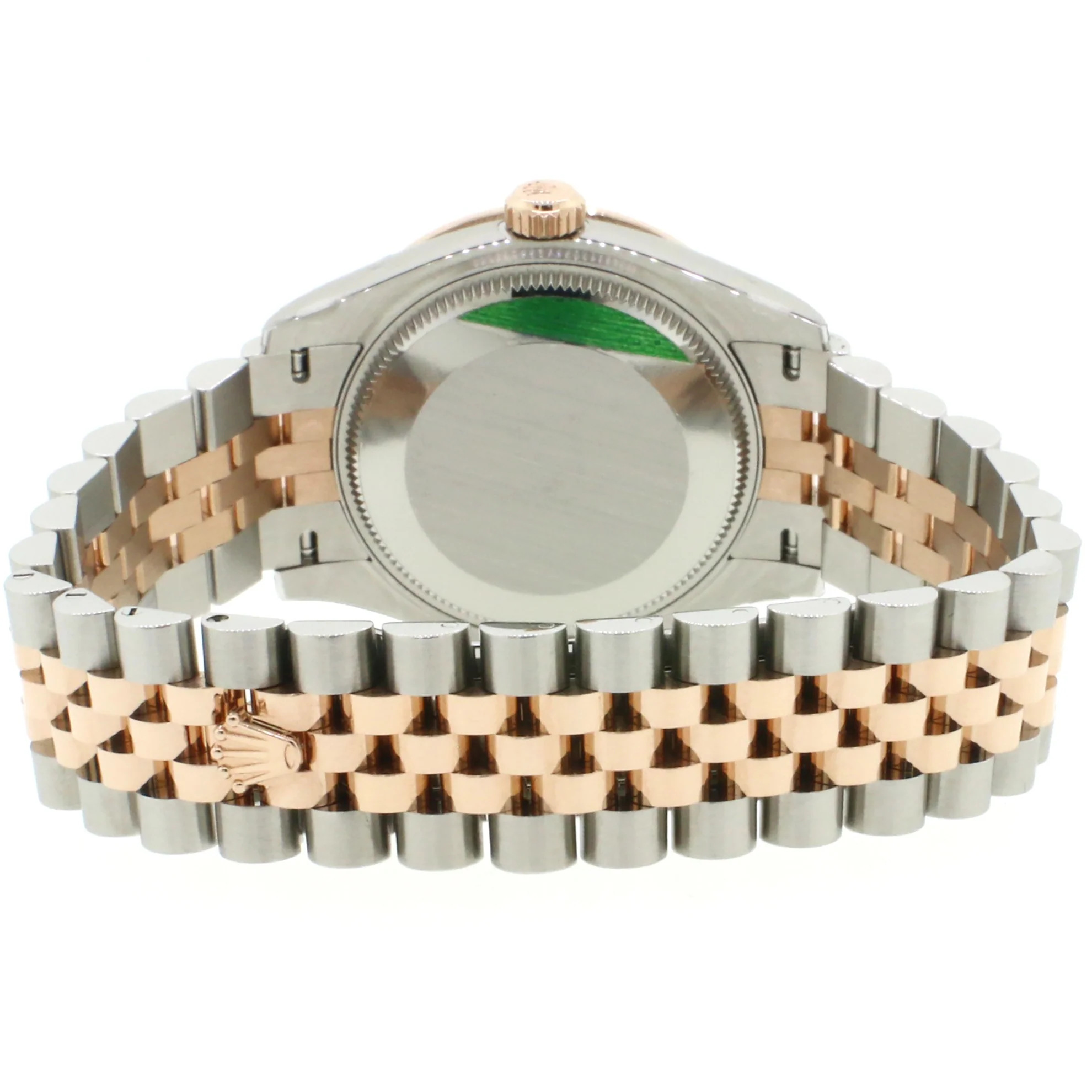 Rolex Datejust 31MM 2-Tone 18K Everose Gold/ Steel Chocolate Roman Dial Ladies Watch Box Papers - Image 8