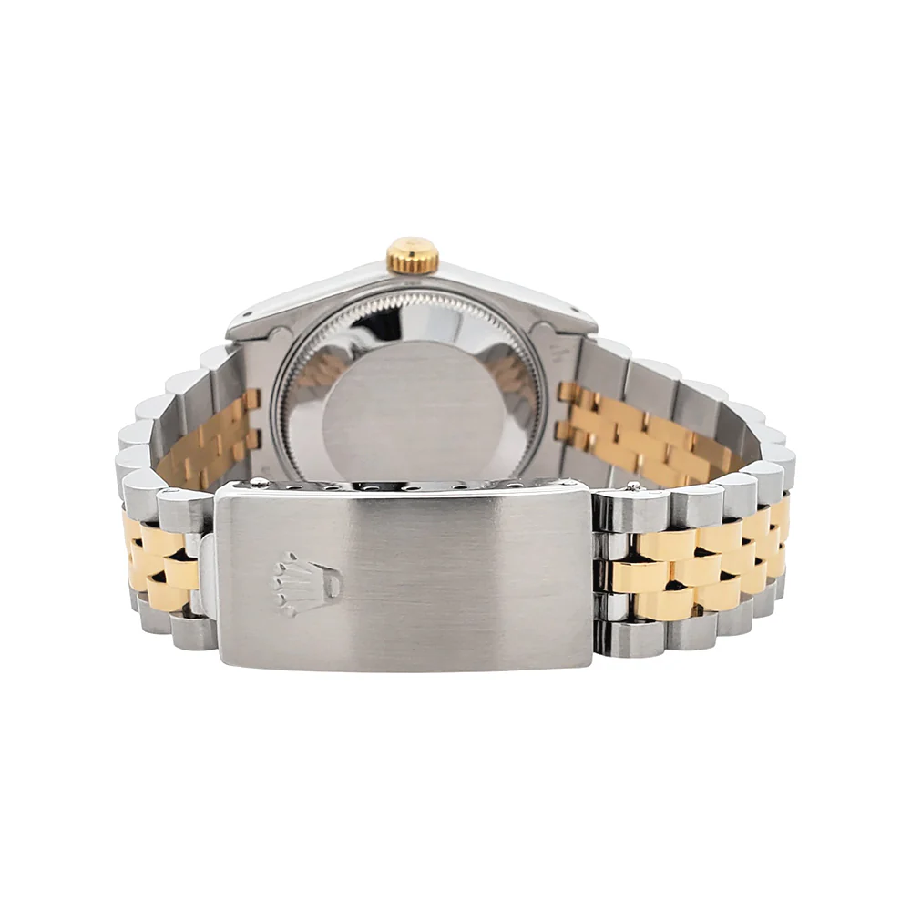 Rolex Datejust 31mm 2-Tone Factory Champagne Diamond Dial Jubilee Watch 68273 - Image 5