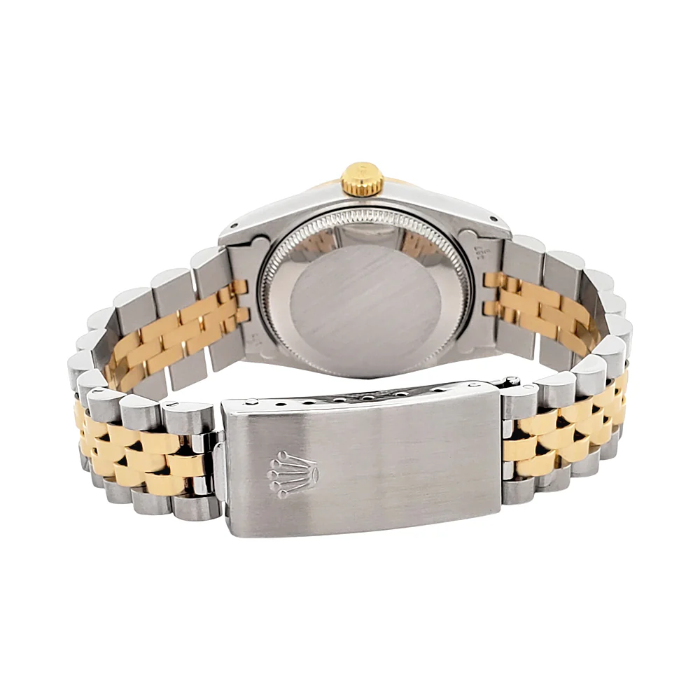 Rolex Datejust 31mm 2-Tone Factory Champagne Diamond Dial Jubilee Watch 68273 - Image 5