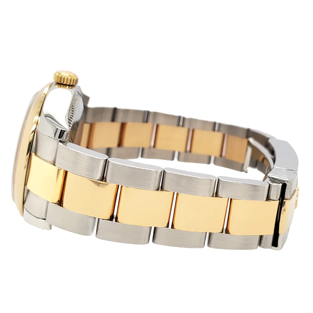 Rolex Datejust 31mm 2-tone Factory Champagne Roman Dial Watch 178243 - Image 4