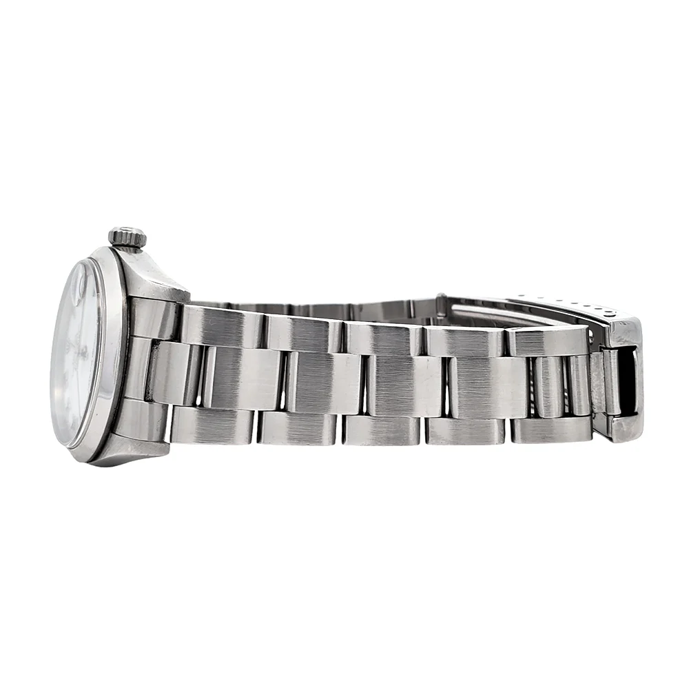 Rolex Datejust 31mm 68240 White Roman Dial Steel Oyster Watch Papers - Image 4