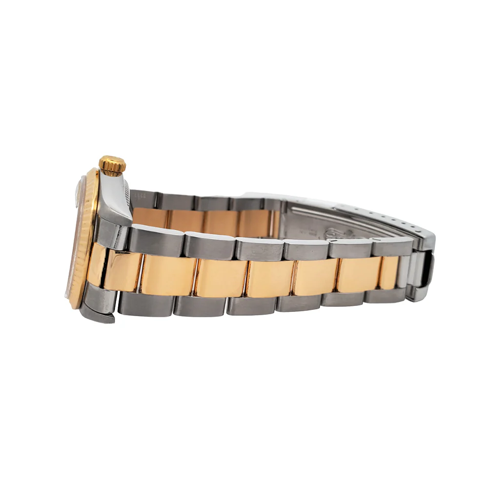 Rolex Datejust 31mm 68273 Champagne Tapestry Index Dial Yellow Gold/Steel Watch Box Papers - Image 4