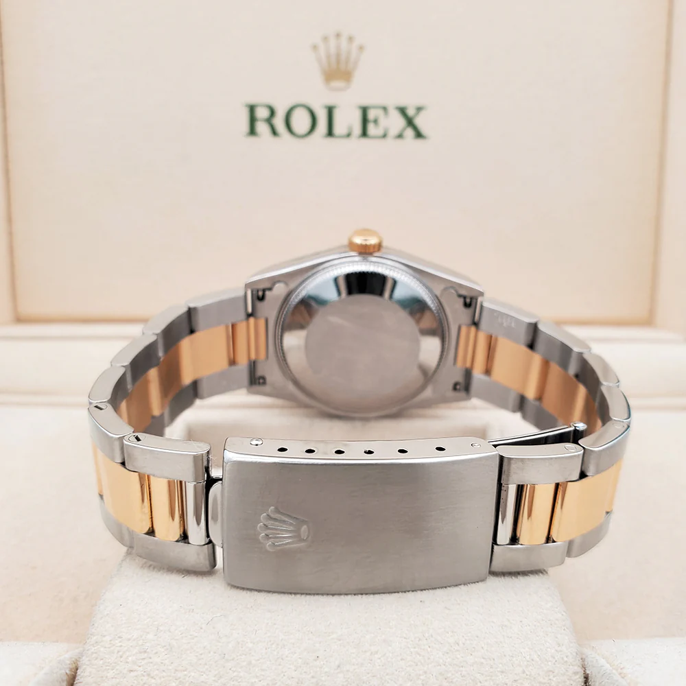 Rolex Datejust 31mm 68273 Champagne Tapestry Index Dial Yellow Gold/Steel Watch Box Papers - Image 5