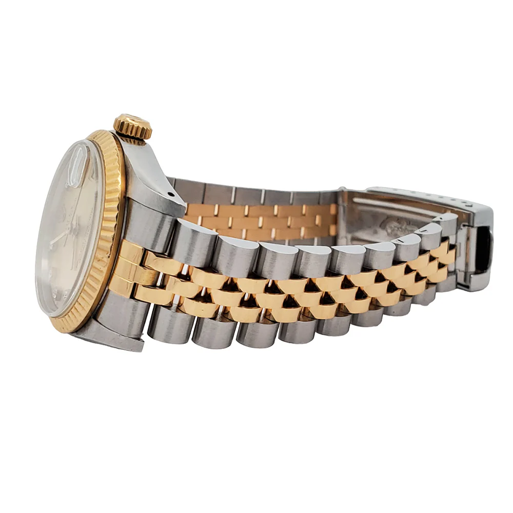 Rolex Datejust 31mm 68273 Factory Champagne Diamond Dial Yellow Gold/Stainless Steel Watch Box Papers - Image 4