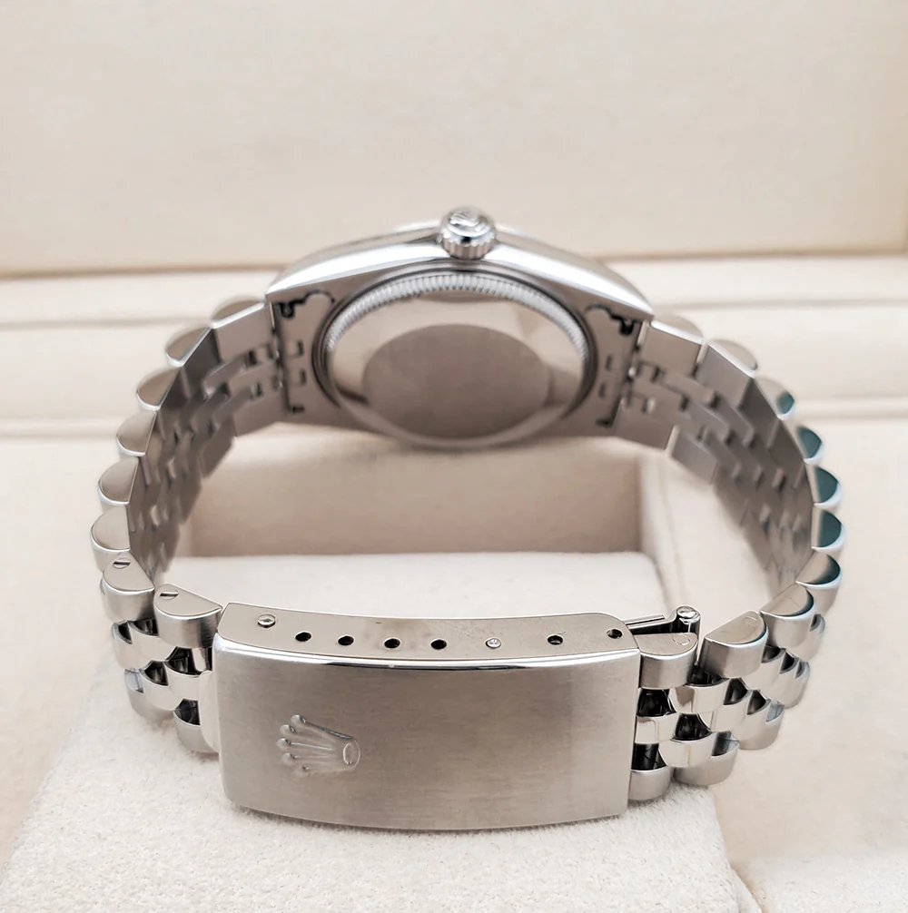 Rolex Datejust 31mm 78240 Silver Dial Smooth Bezel Steel Watch Box Papers - Image 5