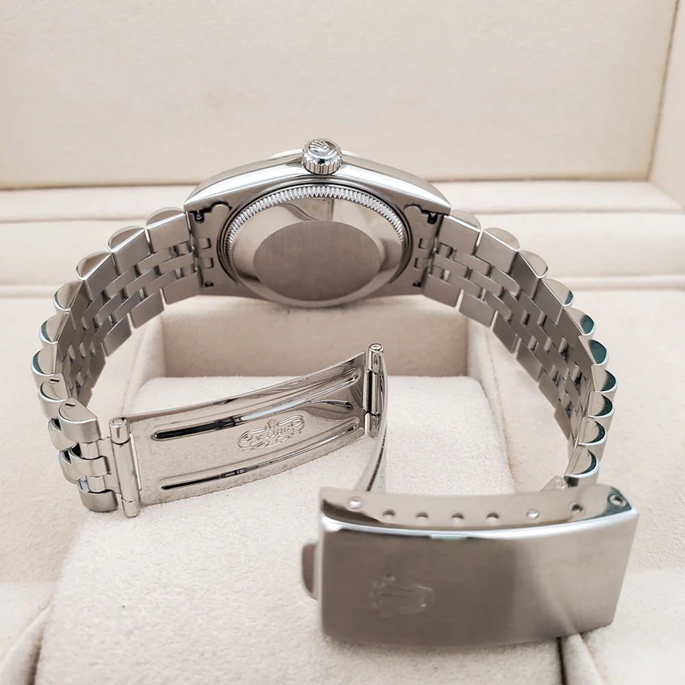 Rolex Datejust 31mm 78240 Silver Dial Smooth Bezel Steel Watch Box Papers - Image 6