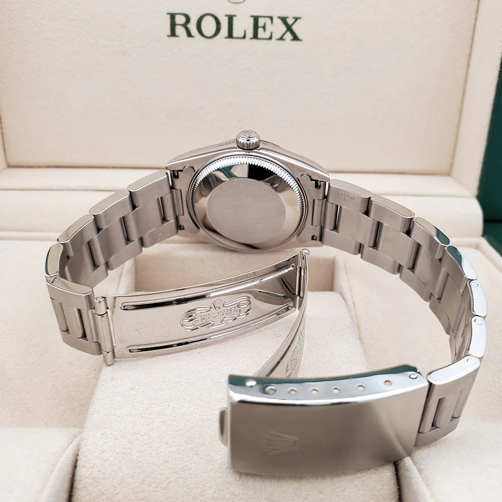 Rolex Datejust 31mm Black Index Dial Steel Watch 68240 Box Papers - Image 6
