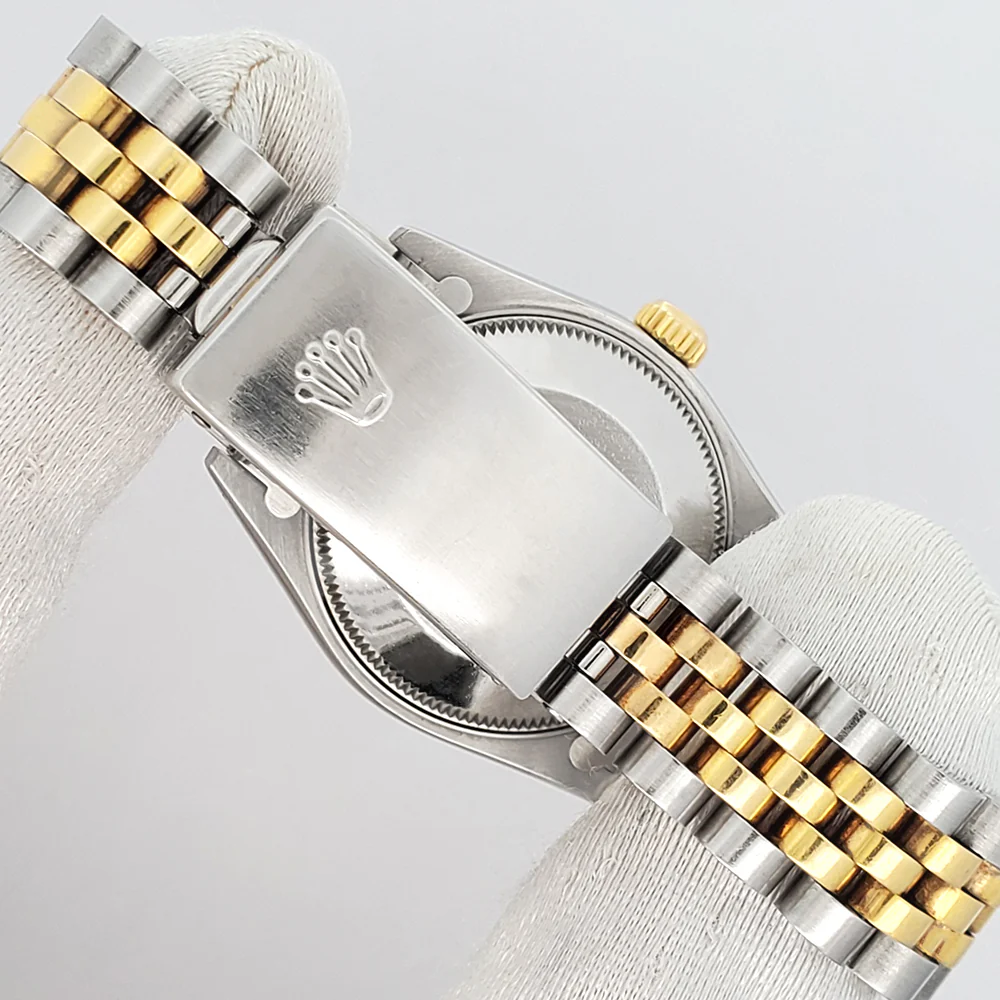 Rolex Datejust 31mm Blue Index 2-tone Yellow Gold/Steel Jubilee Watch 68273 - Image 5