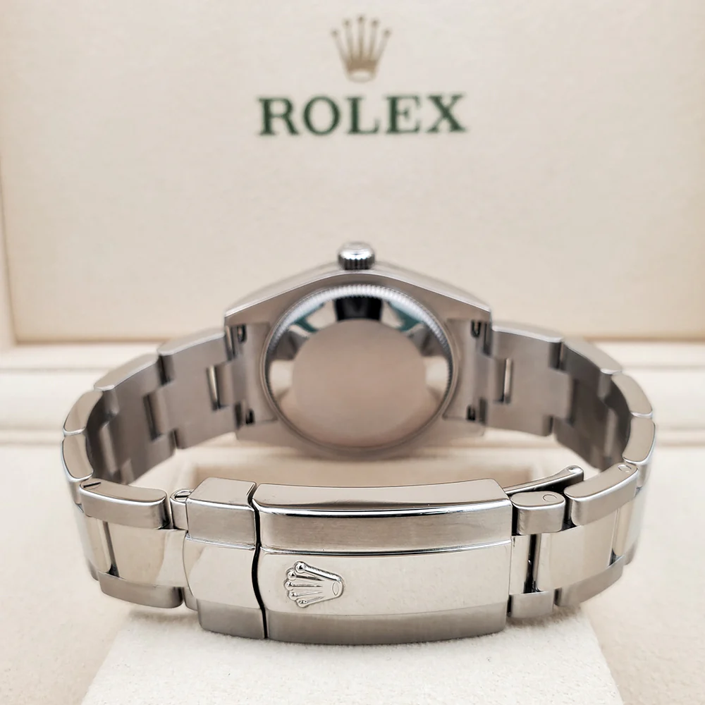 Rolex Datejust 31mm Blue Index Steel Oyster Watch 178240 Box Papers - Image 5