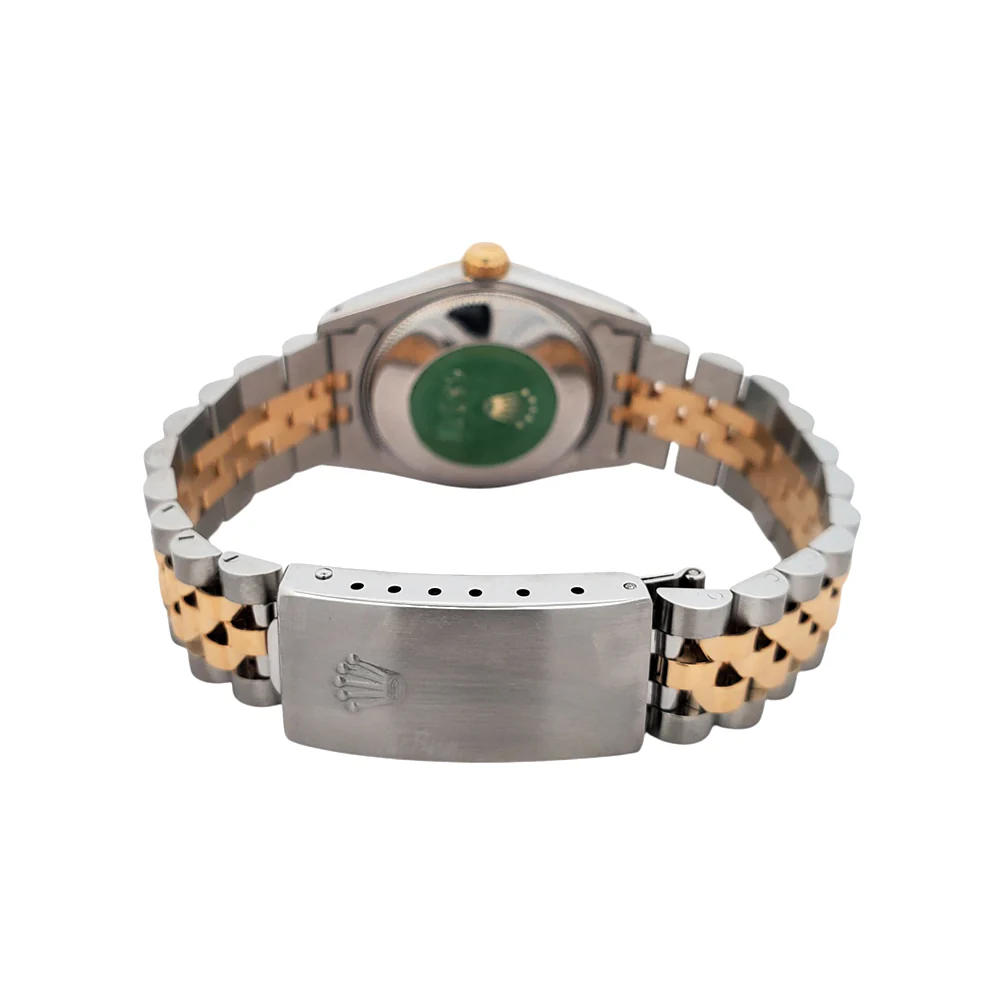 Rolex Datejust 31mm Champagne Index 2-Tone Gold/Steel Jubilee Watch 68273 Box Papers - Image 4