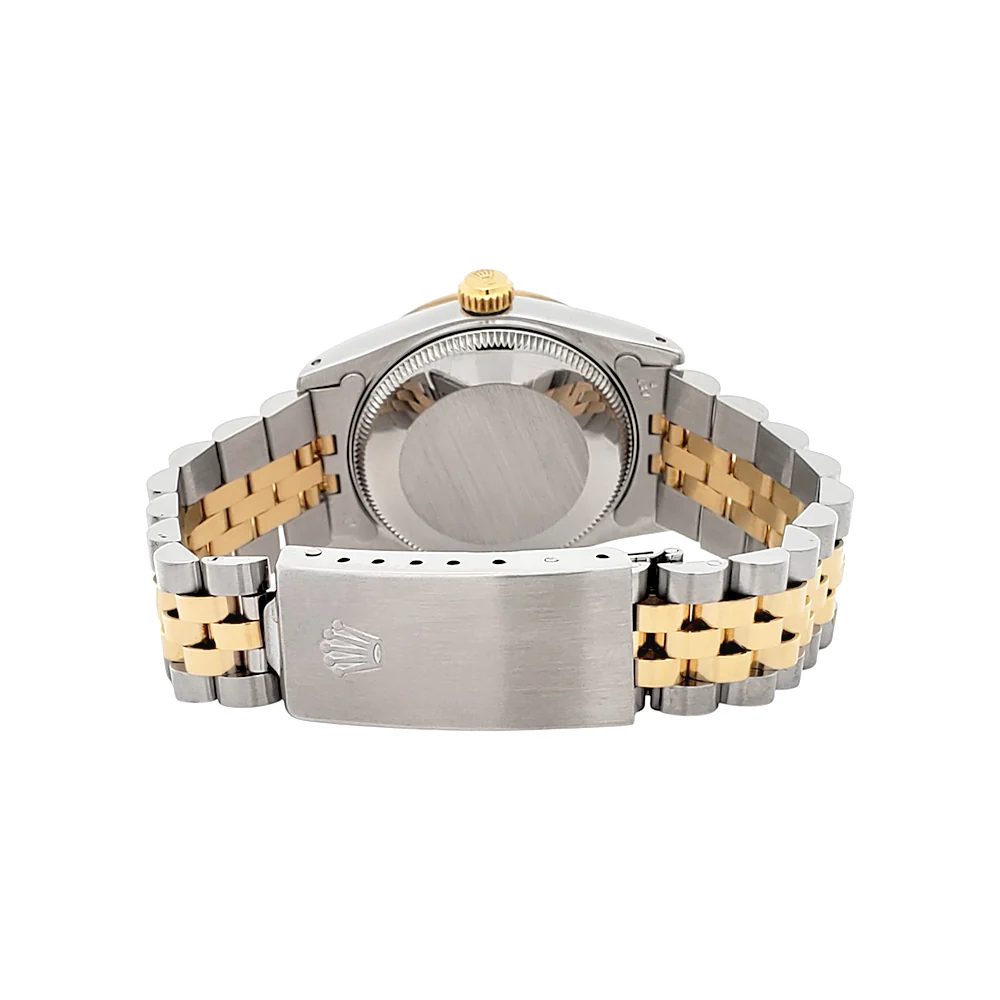 Rolex Datejust 31mm Champagne Index 2-Tone Gold/Steel Jubilee Watch 68273 - Image 5