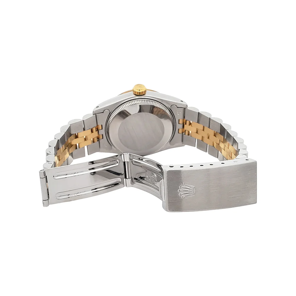 Rolex Datejust 31mm Champagne Index 2-Tone Gold/Steel Jubilee Watch 68273 - Image 6
