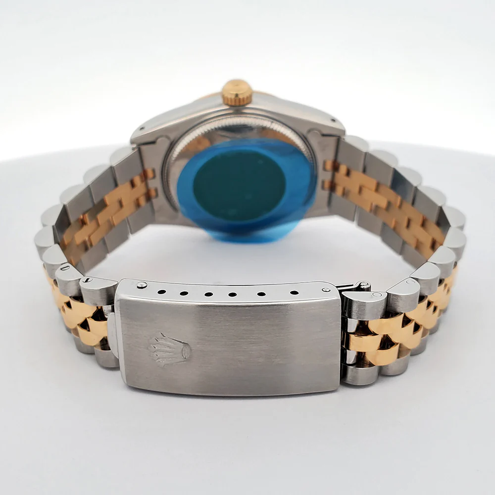 Rolex Datejust 31mm Champagne Index 2-tone Yellow Gold/Steel Jubilee Watch 68273 Papers - Image 6