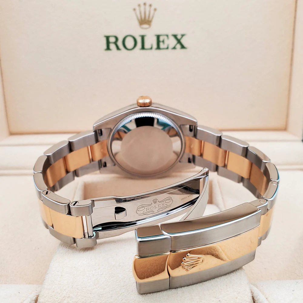Rolex Datejust 31mm Champagne Index 2-tone Yellow Gold/Steel Oyster Watch 178243 - Image 6
