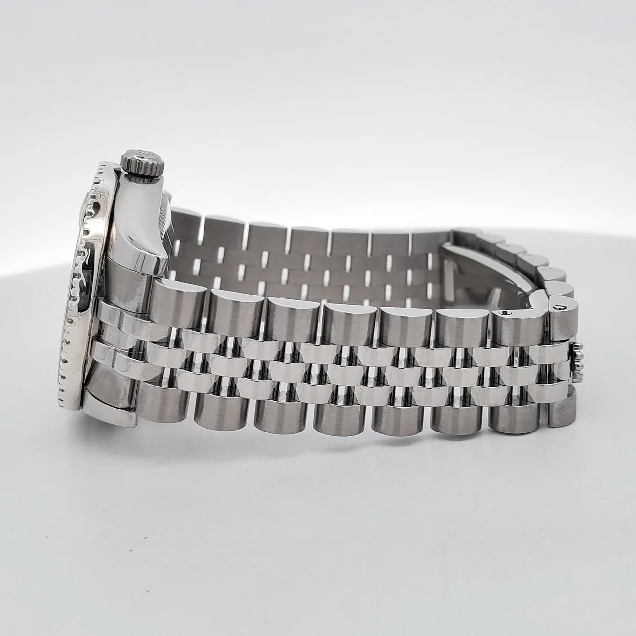 Rolex Datejust 31mm Custom 1.35ct Diamond Bezel/White MOP Diamond Dial Steel Jubilee Watch 178274 Box Papers - Image 3