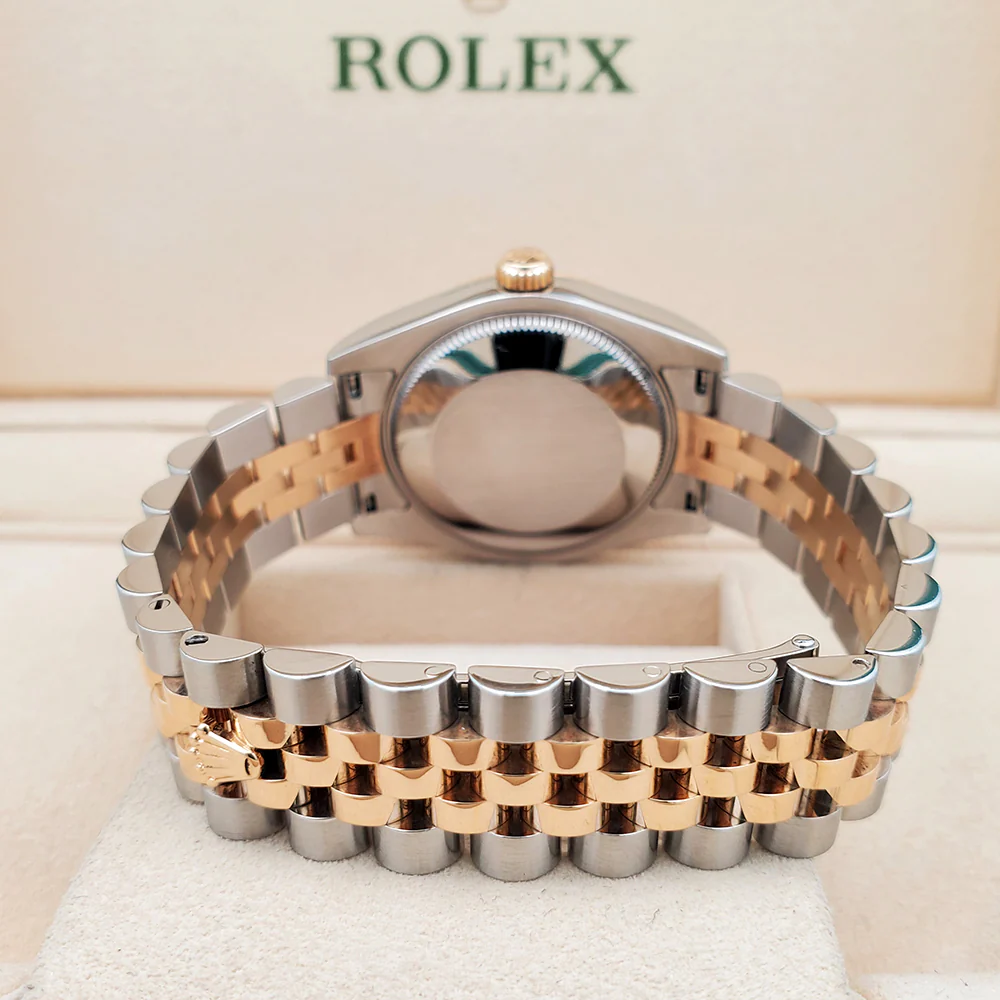 Rolex Datejust 31mm Factory Champagne Jubilee Diamond 2-tone Watch 178273 - Image 5