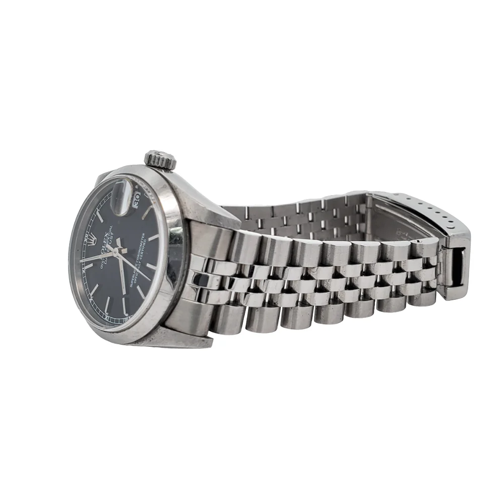 Rolex Datejust 31mm Midsize 78240 Black Dial Stainless Steel Jubilee Watch Box Papers - Image 4