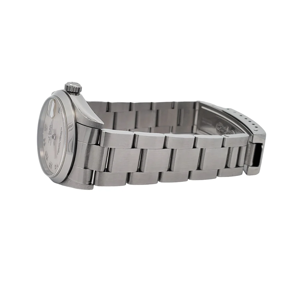 Rolex Datejust 31mm Midsize Cream Jubilee Arabic Dial Stainless Steel Oyster Watch 78240 Box Papers - Image 4