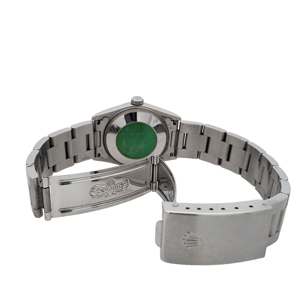 Rolex Datejust 31mm Midsize Silver Index Dial Steel Oyster Watch 78240 - Image 5