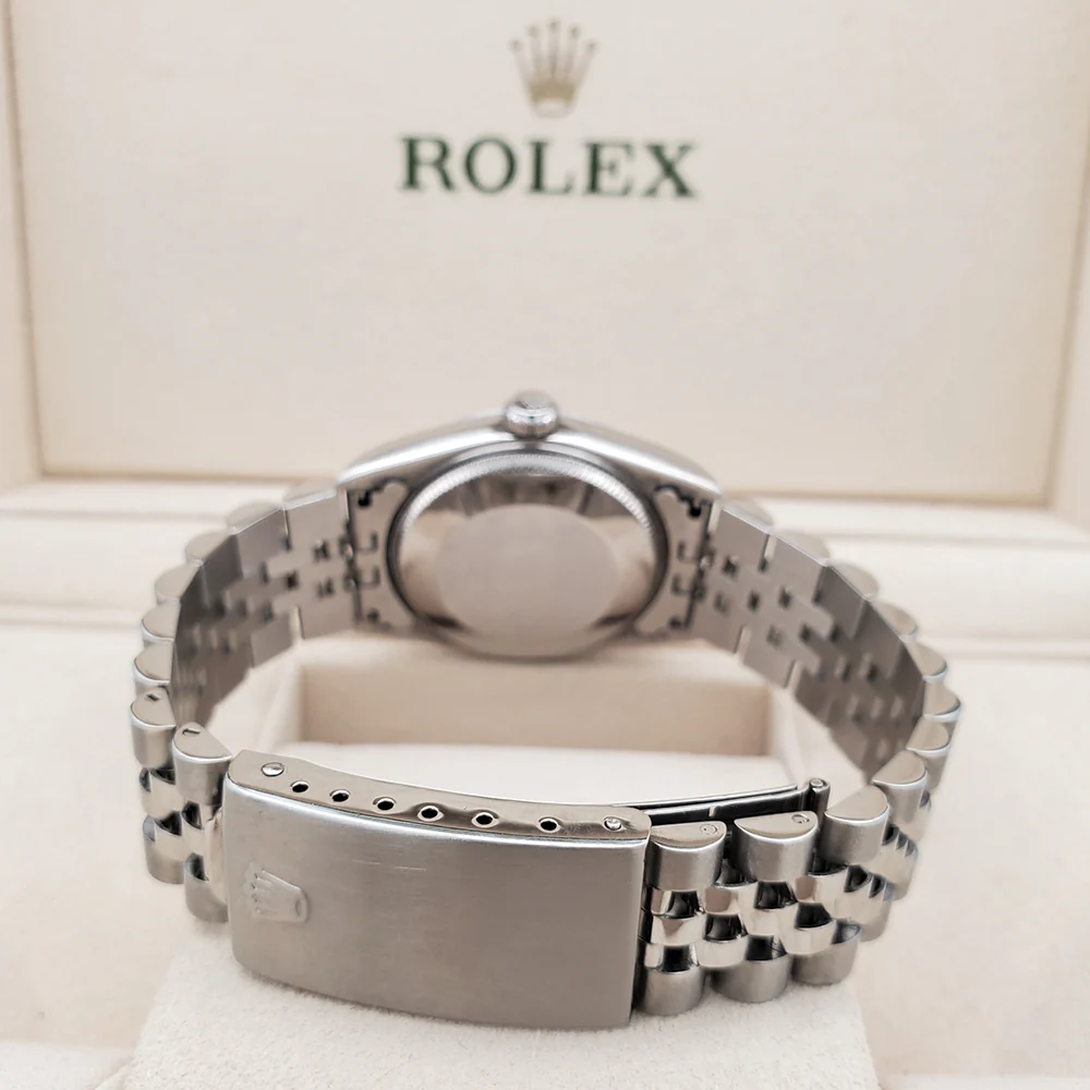 Rolex Datejust 31mm Midsize White Roman Dial Stainless Steel Jubilee Watch 78240 Box Papers - Image 5