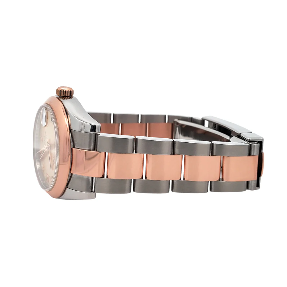 Rolex Datejust 31mm Pink Roman 2-tone Rose Gold/Steel Oyster Watch 178241 - Image 3