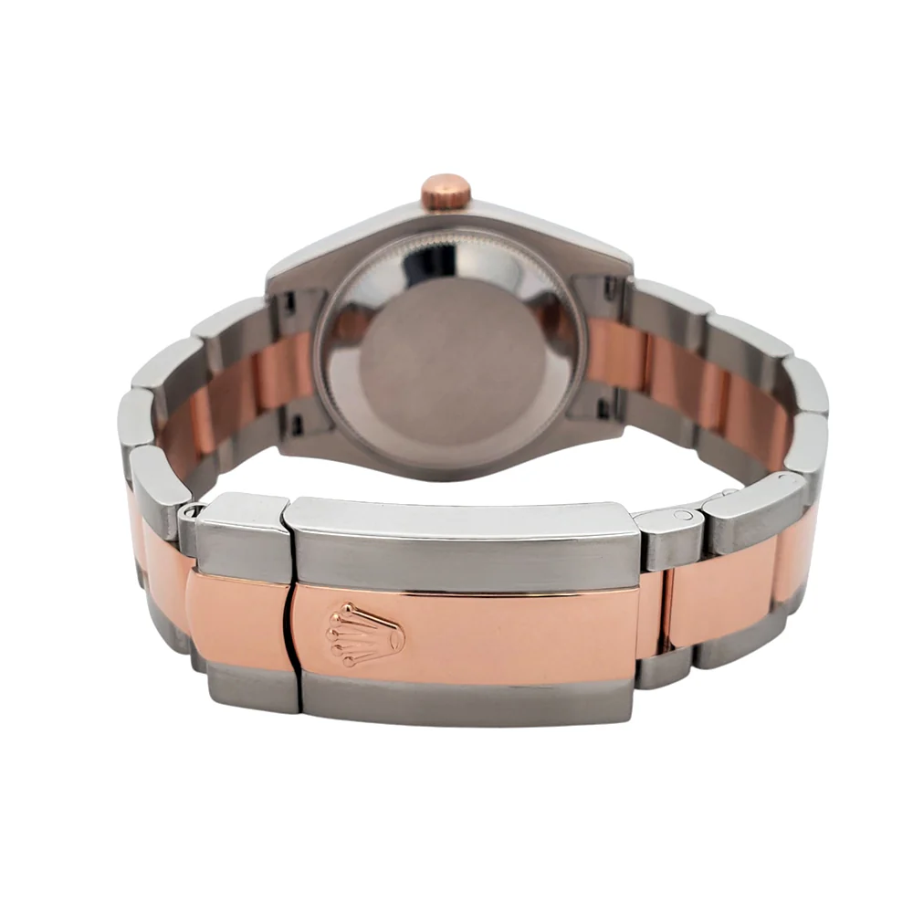 Rolex Datejust 31mm Pink Roman 2-tone Rose Gold/Steel Oyster Watch 178241 - Image 4