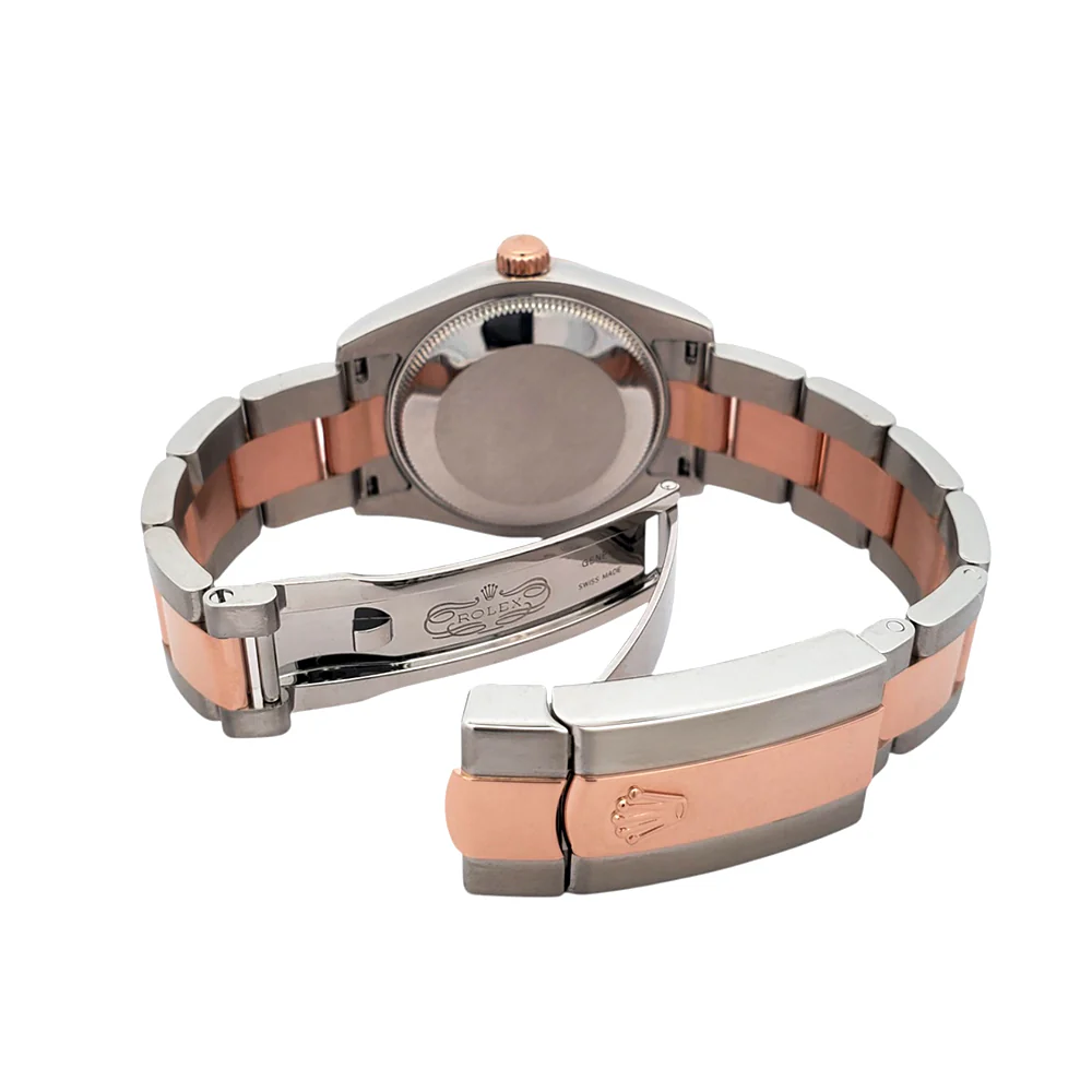 Rolex Datejust 31mm Pink Roman 2-tone Rose Gold/Steel Oyster Watch 178241 - Image 5