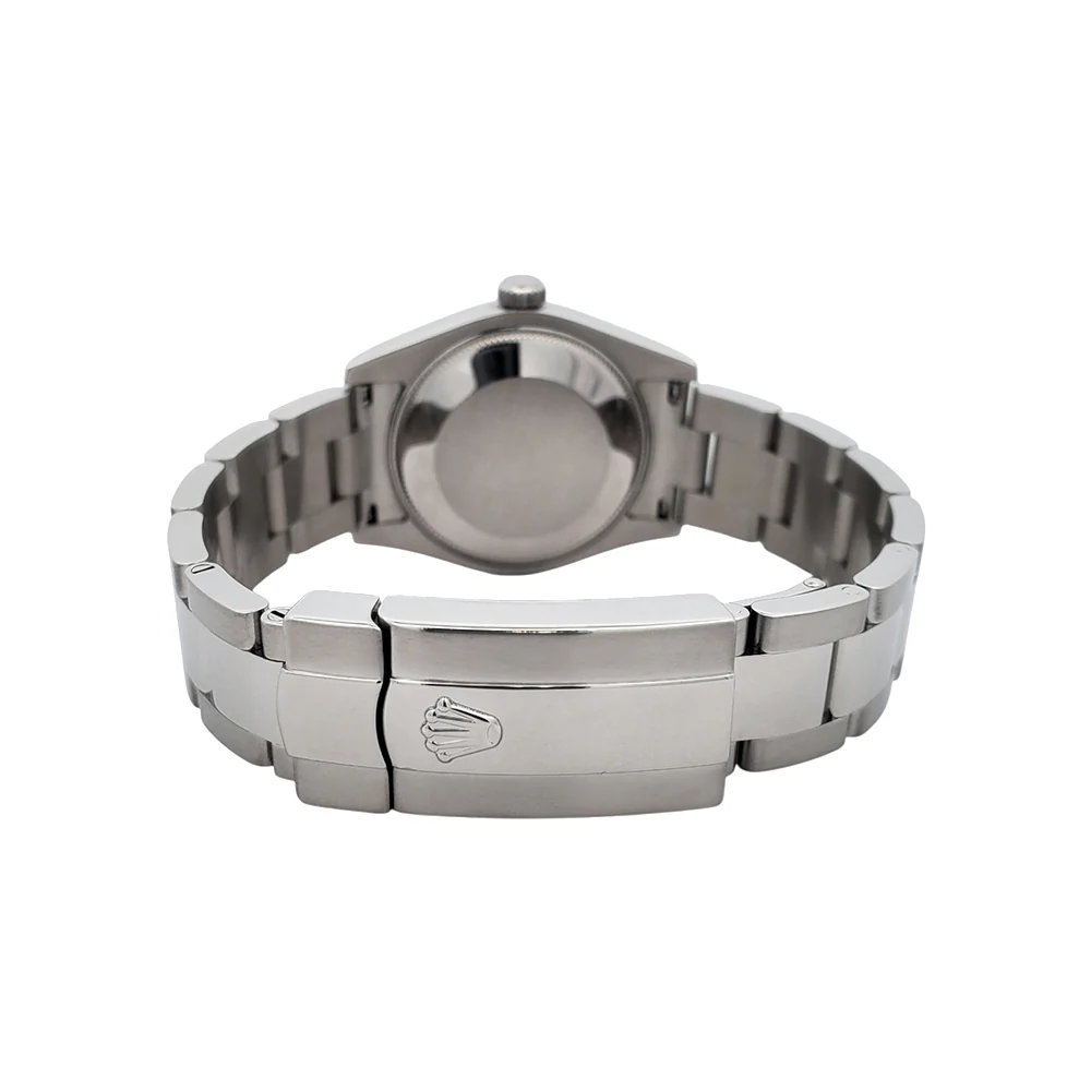 Rolex Datejust 31mm Salmon Roman Steel Oyster Watch 178240 Box Papers - Image 7