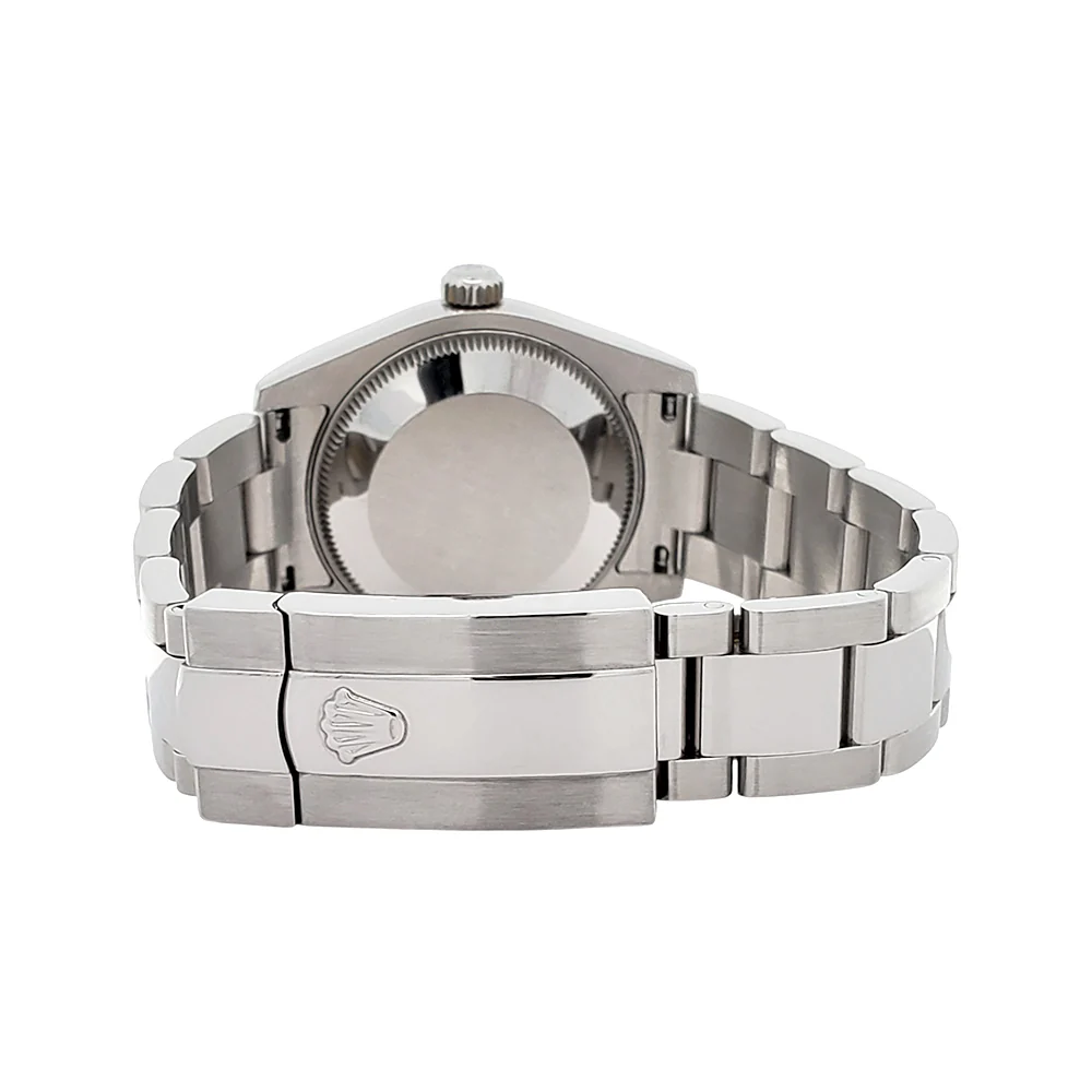 Rolex Datejust 31mm Silver Concentric Dial Steel Watch 178240 Box Papers - Image 6
