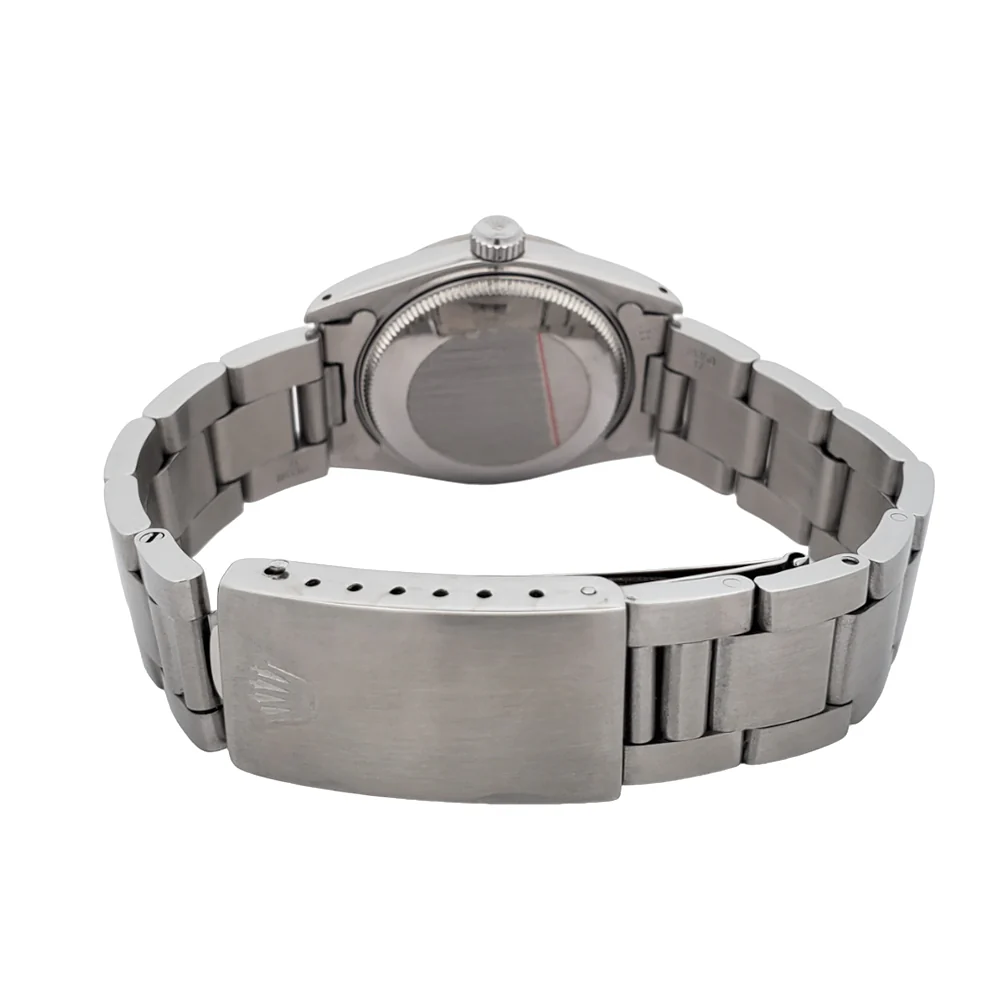 Rolex Datejust 31mm Silver Dial White Gold Fluted Steel Oyster Watch 68274 - Image 5