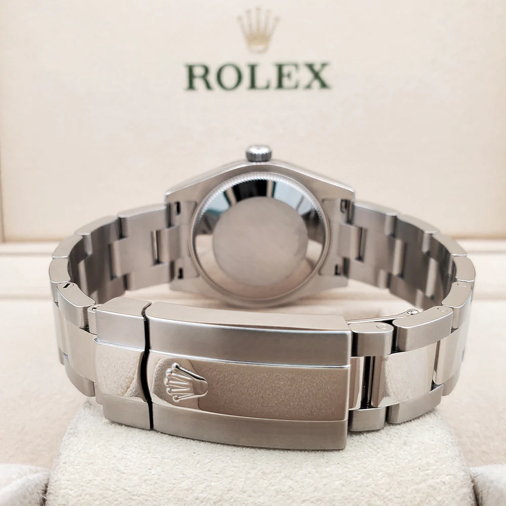 Rolex Datejust 31mm Silver Roman Steel Oyster Watch 178240 Box Papers - Image 5
